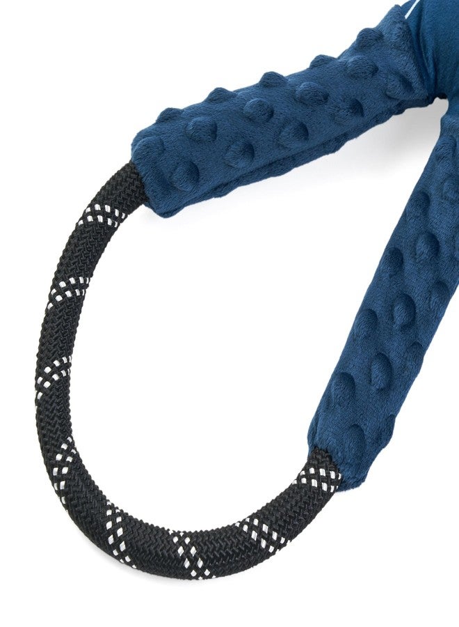 ZippyPaws RopeTugz Dog Toy, Durable Rope for Tugging and Chewing, Plush Body with Squeaker, Black Panther - Image 4